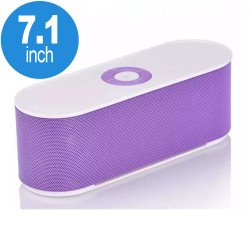 Mega Bass Portable Bluetooth Speaker S207 (Purple)